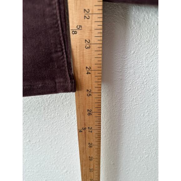 NWT Adriano Goldschmied Prima Corduroy Cigarette Pants Brown 27 - Picture 14 of 14